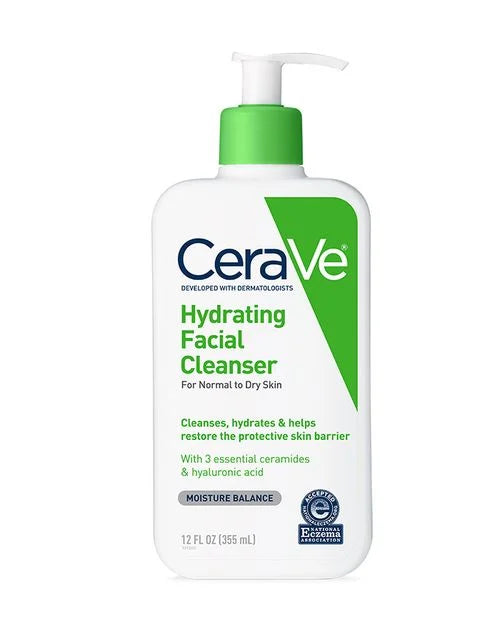 CeraVe Hydrating Facial Cleanser (355ml)